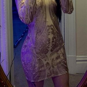 lulus sequin dress